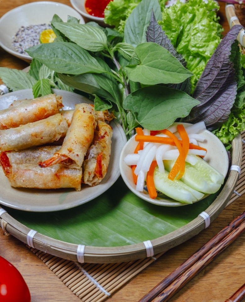 CHẢ RAM TÔM ĐẤT